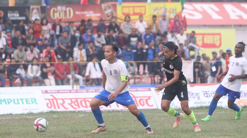 आयोजक भद्रपुर ब्लेजर्स टिम लाई हराउदै संकटा क्लब सेमिफाइनलमा प्रवेश