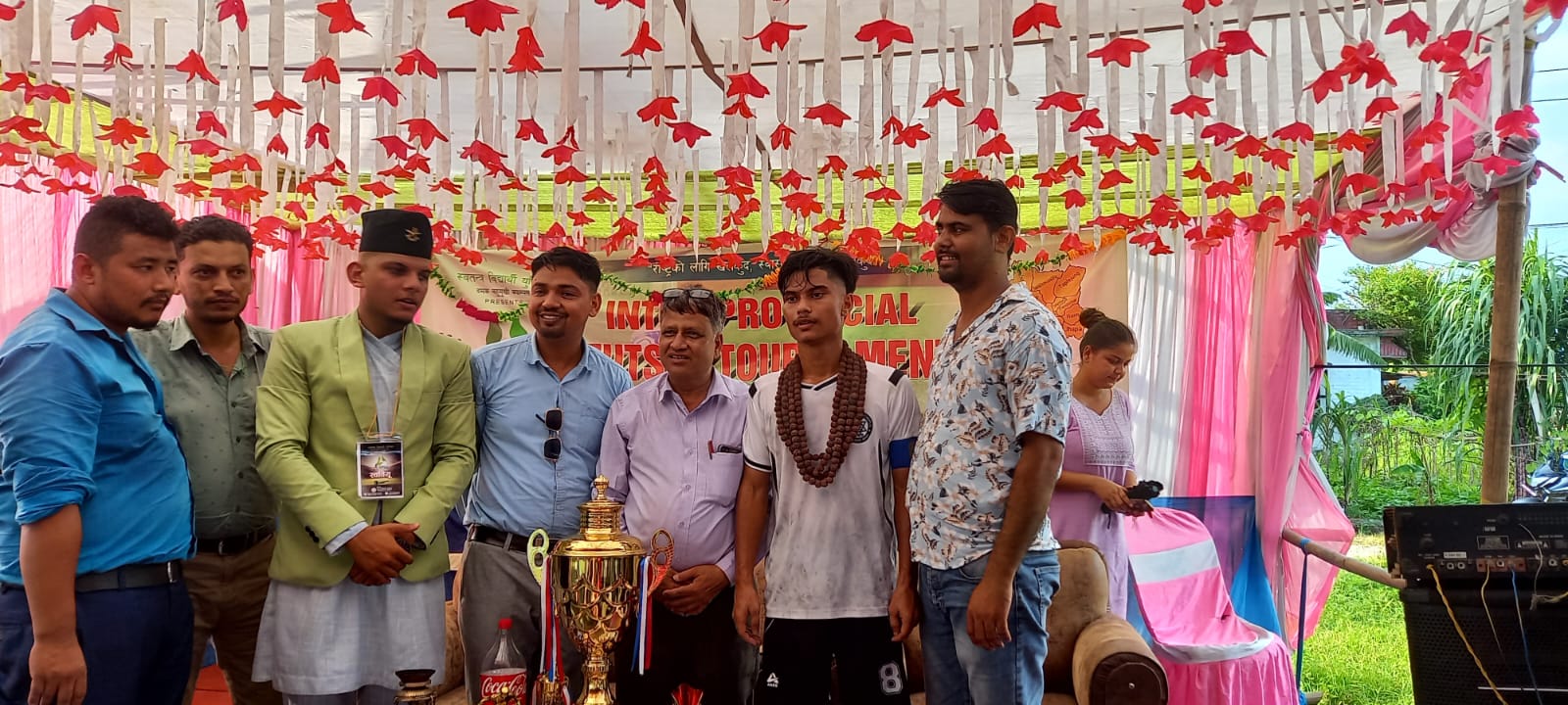 आयोजक दमक बहुमुखी क्याम्पस सहित चार कलेजको विजयी सुरुवात