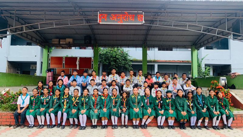 स्काउटको पुनर्ताजगी तालीम विर्तामोडमा सम्पन्न !