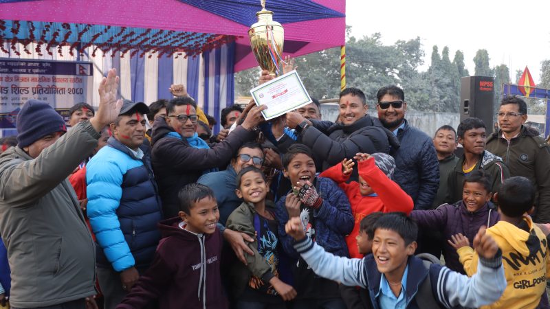 लगातार पाँचौ पटक ट्रफि उचाल्न सफल गौरीशंकर माबि