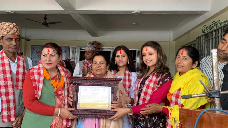 झापा गाउँपालिकामा १० शैयाको आधारभूत अस्पतालको उद्घाटन